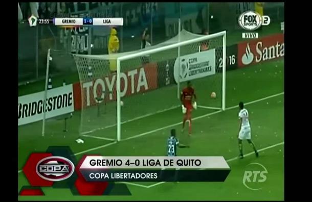 Liga de Quito no pudo contra el poderoso Gremio